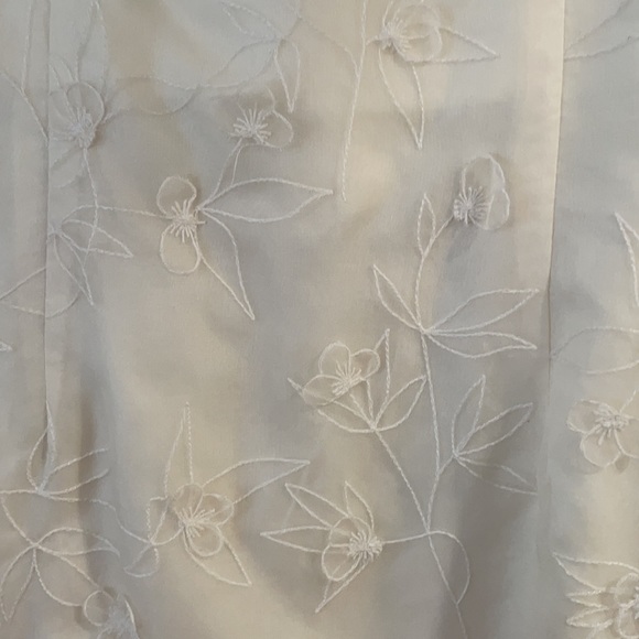 Nicole Miller starpless floral applicay dress - Picture 4 of 7